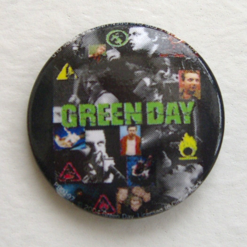 Green Day Collage BADGE
