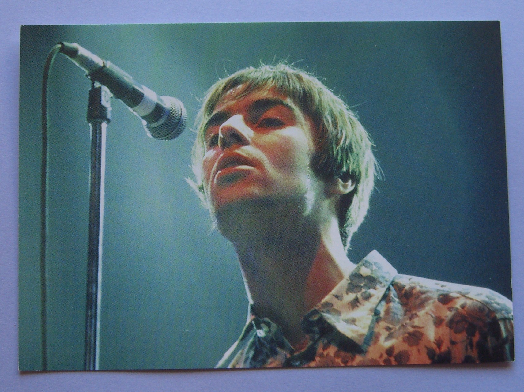 Oasis Noel Gallagher POSTCARD