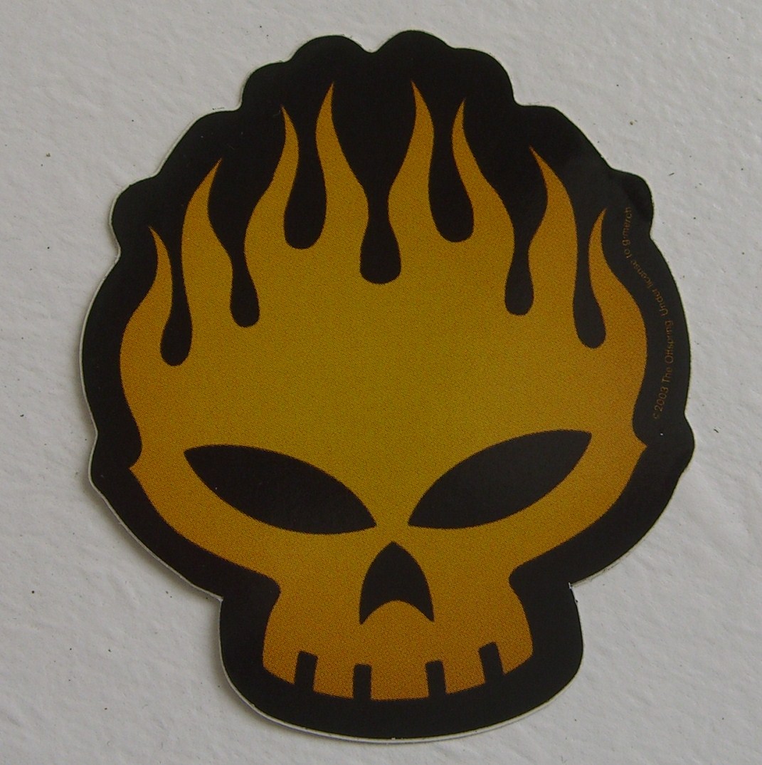 Flaming Skull