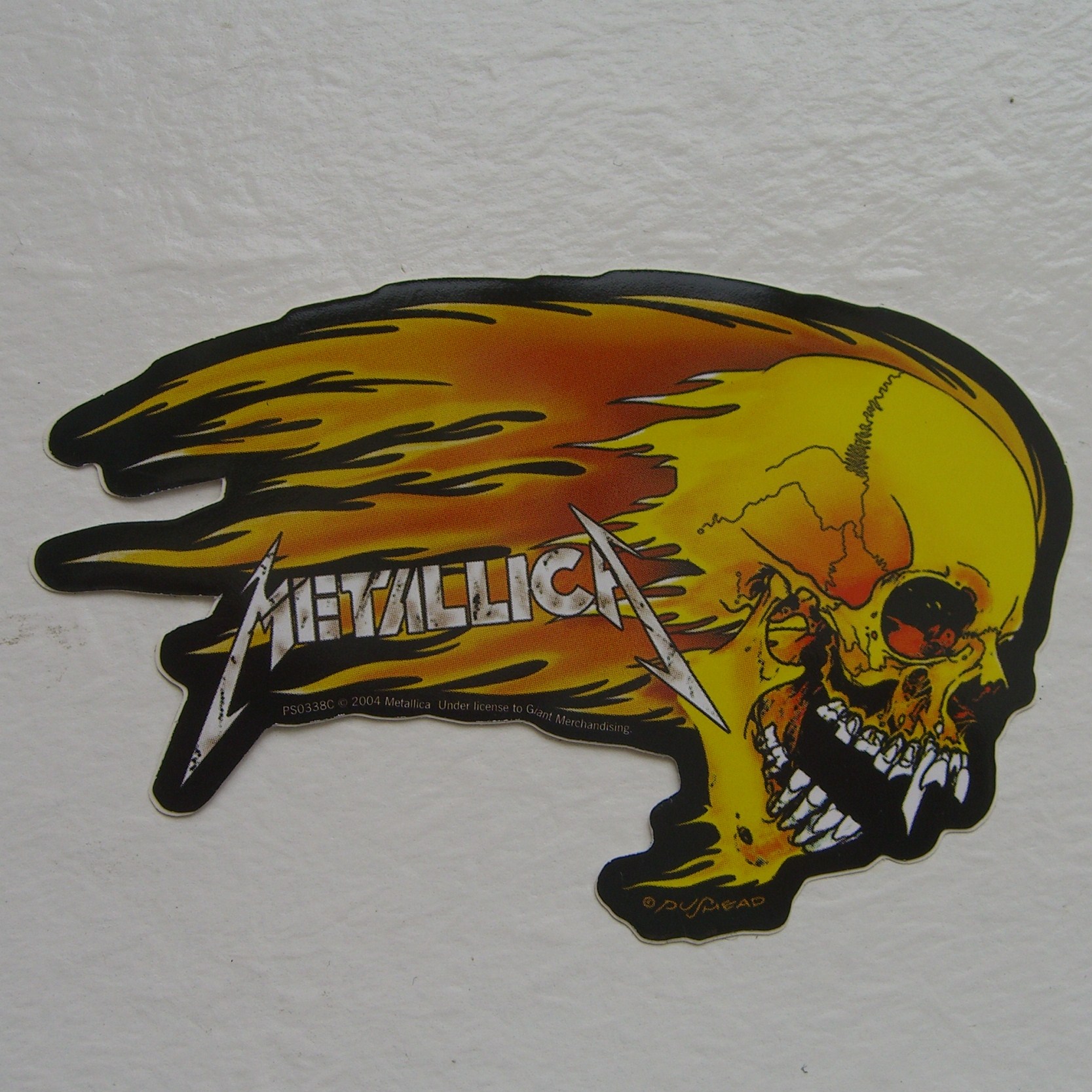 Flaming Skull